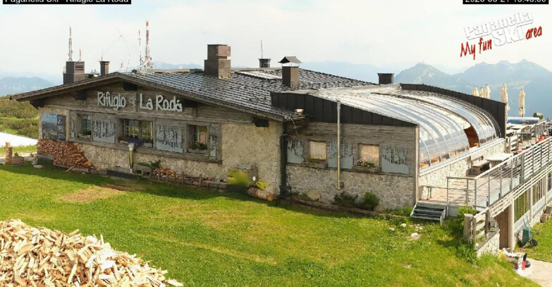 Webcam Paganella Ski – Andalo – Fai della Paganella - Rifugio La Roda
