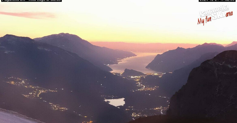 Webcam Paganella Ski – Andalo – Fai della Paganella - Vista Lago di Garda