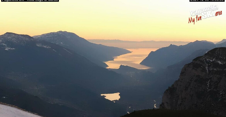 Webcam Paganella Ski – Andalo – Fai della Paganella - Vista Lago di Garda 