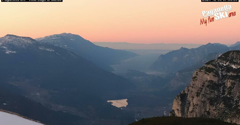 Webcam Paganella Ski – Andalo – Fai della Paganella - Vista Lago di Garda