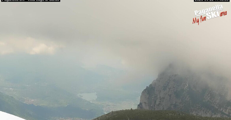 Webcam Paganella Ski – Andalo – Fai della Paganella - Vista Lago di Garda