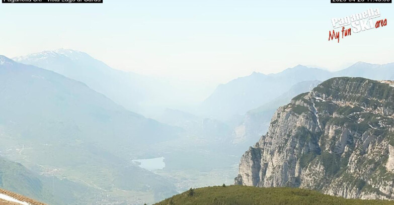Webcam Paganella Ski – Andalo – Fai della Paganella - Vista Lago di Garda 
