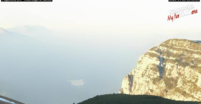 Webcam Paganella Ski – Andalo – Fai della Paganella - Vista Lago di Garda 