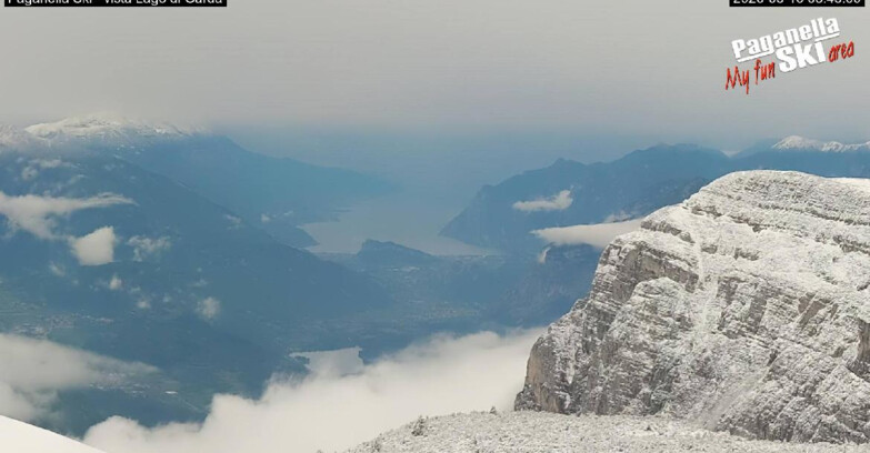 Webcam Paganella Ski – Andalo – Fai della Paganella - Vista Lago di Garda 