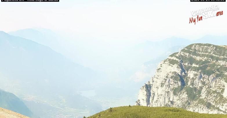 Webcam Paganella Ski – Andalo – Fai della Paganella - Vista Lago di Garda