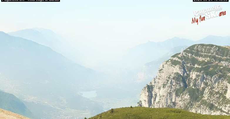 Webcam Paganella Ski – Andalo – Fai della Paganella - Vista Lago di Garda
