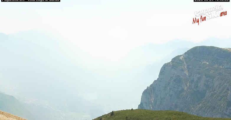 Webcam Paganella Ski – Andalo – Fai della Paganella - Vista Lago di Garda