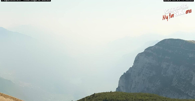 Webcam Paganella Ski – Andalo – Fai della Paganella - Vista Lago di Garda