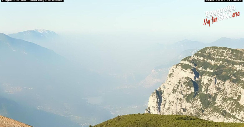 Webcam Paganella Ski – Andalo – Fai della Paganella - Vista Lago di Garda