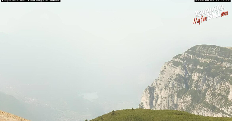 Webcam Paganella Ski – Andalo – Fai della Paganella - Vista Lago di Garda