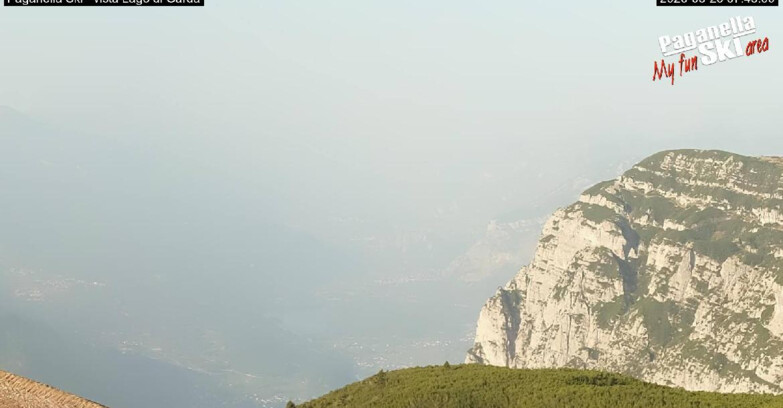 Webcam Paganella Ski – Andalo – Fai della Paganella - Vista Lago di Garda
