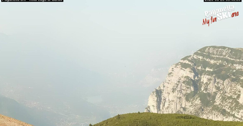 Webcam Paganella Ski – Andalo – Fai della Paganella - Vista Lago di Garda