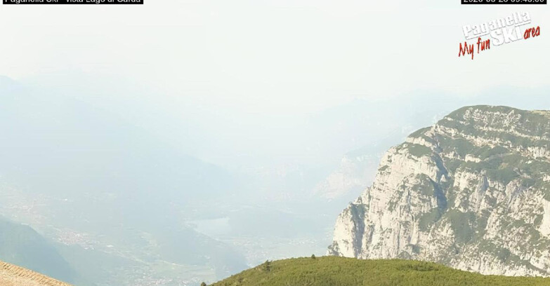 Webcam Paganella Ski – Andalo – Fai della Paganella - Vista Lago di Garda