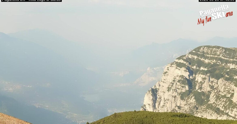 Webcam Paganella Ski – Andalo – Fai della Paganella - Vista Lago di Garda