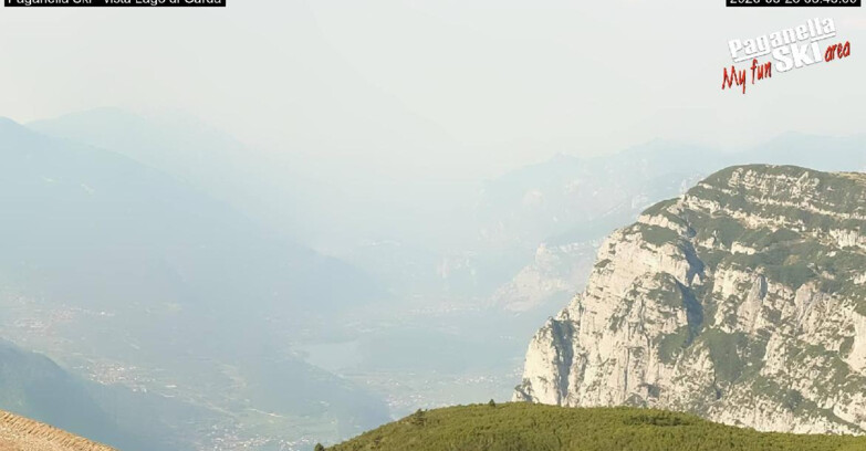 Webcam Paganella Ski – Andalo – Fai della Paganella - Vista Lago di Garda