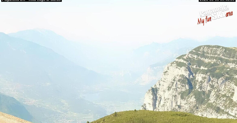 Webcam Paganella Ski – Andalo – Fai della Paganella - Vista Lago di Garda 