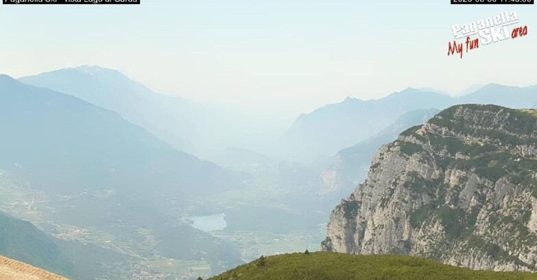 Webcam Paganella Ski – Andalo – Fai della Paganella - Vista Lago di Garda 