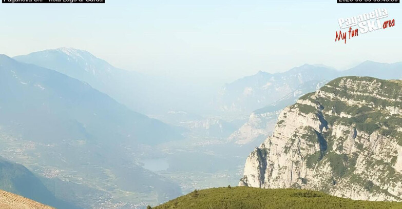 Webcam Paganella Ski – Andalo – Fai della Paganella - Vista Lago di Garda 