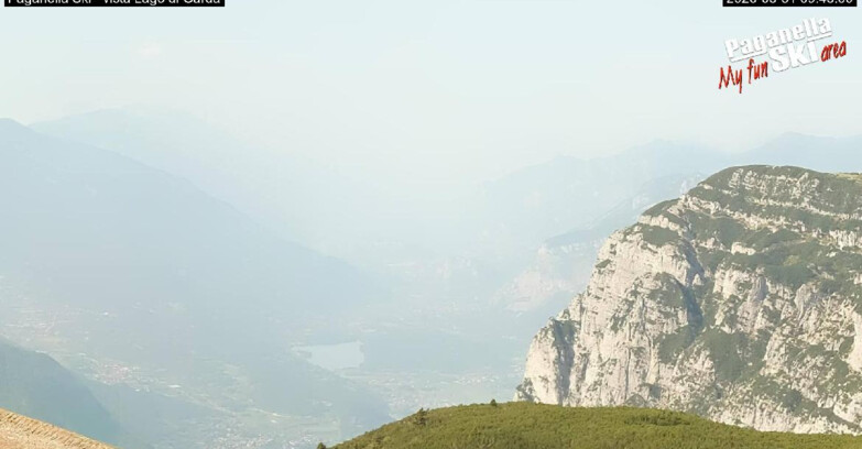 Webcam Paganella Ski – Andalo – Fai della Paganella - Vista Lago di Garda