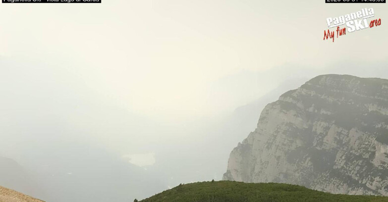 Webcam Paganella Ski – Andalo – Fai della Paganella - Vista Lago di Garda