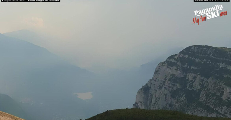 Webcam Paganella Ski – Andalo – Fai della Paganella - Vista Lago di Garda