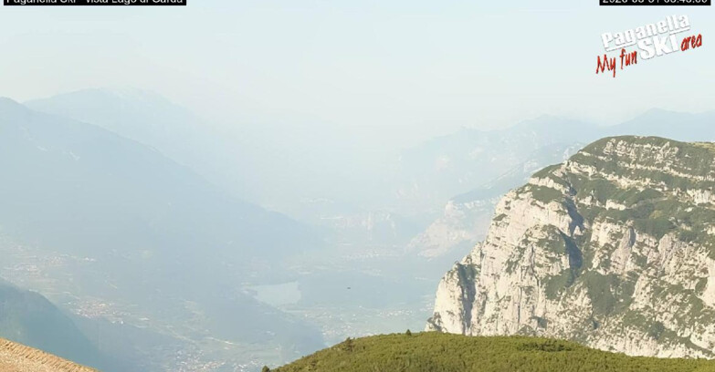 Webcam Paganella Ski – Andalo – Fai della Paganella - Vista Lago di Garda
