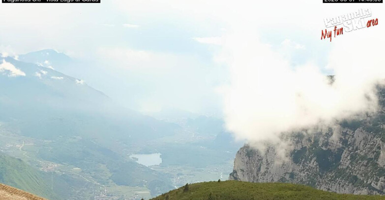 Webcam Paganella Ski – Andalo – Fai della Paganella - Vista Lago di Garda 