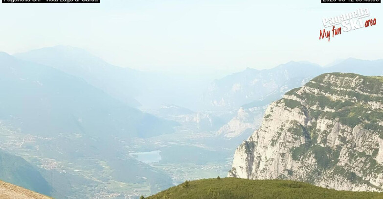 Webcam Paganella Ski – Andalo – Fai della Paganella - Vista Lago di Garda 