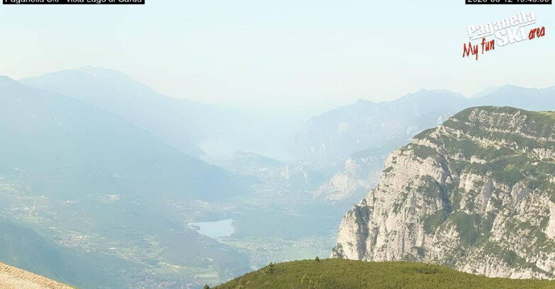 Webcam Paganella Ski – Andalo – Fai della Paganella - Vista Lago di Garda 