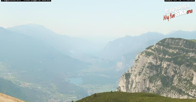 Webcam Paganella Ski – Andalo – Fai della Paganella - Vista Lago di Garda 