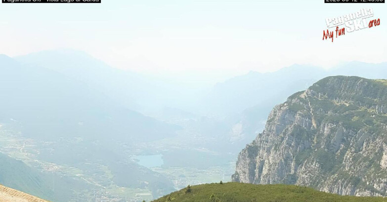 Webcam Paganella Ski – Andalo – Fai della Paganella - Vista Lago di Garda 