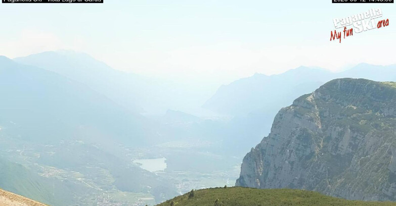 Webcam Paganella Ski – Andalo – Fai della Paganella - Vista Lago di Garda 