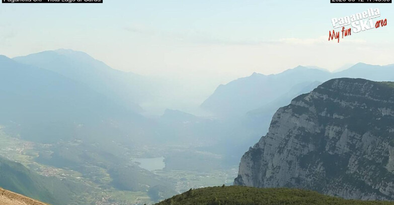 Webcam Paganella Ski – Andalo – Fai della Paganella - Vista Lago di Garda 