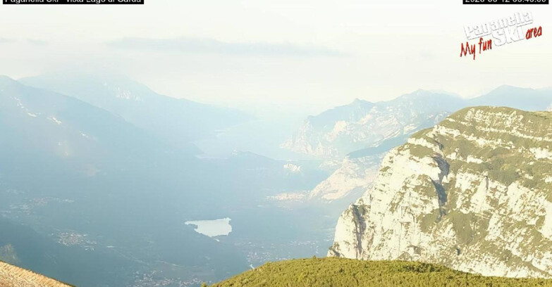 Webcam Paganella Ski – Andalo – Fai della Paganella - Vista Lago di Garda 