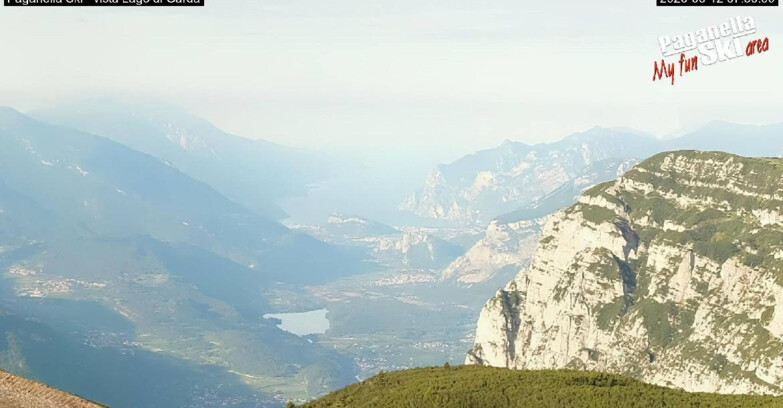 Webcam Paganella Ski – Andalo – Fai della Paganella - Vista Lago di Garda 