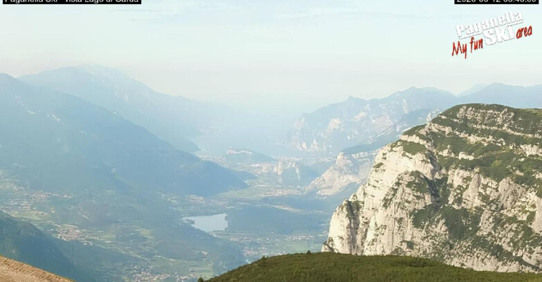 Webcam Paganella Ski – Andalo – Fai della Paganella - Vista Lago di Garda 