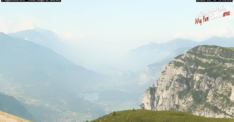 Webcam Paganella Ski – Andalo – Fai della Paganella - Vista Lago di Garda