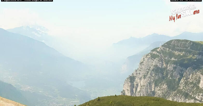 Webcam Paganella Ski – Andalo – Fai della Paganella - Vista Lago di Garda
