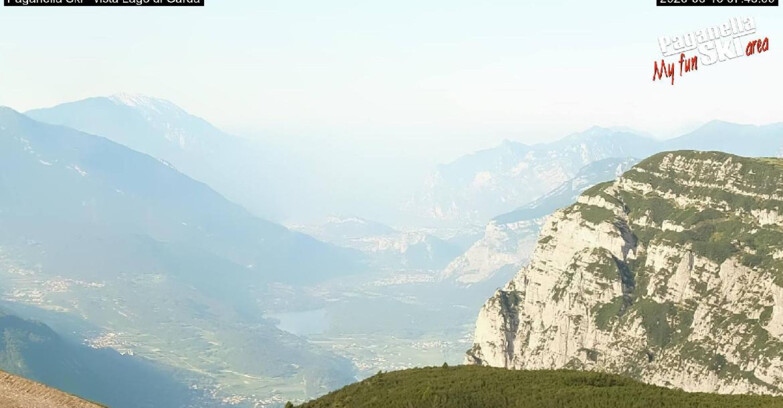 Webcam Paganella Ski – Andalo – Fai della Paganella - Vista Lago di Garda