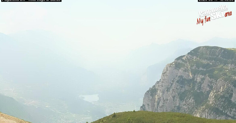 Webcam Paganella Ski – Andalo – Fai della Paganella - Vista Lago di Garda