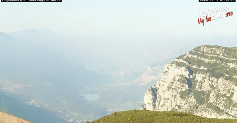 Webcam Paganella Ski – Andalo – Fai della Paganella - Vista Lago di Garda