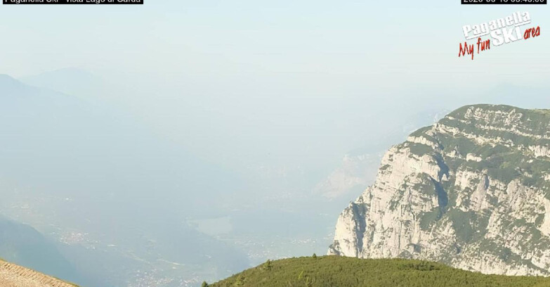 Webcam Paganella Ski – Andalo – Fai della Paganella - Vista Lago di Garda