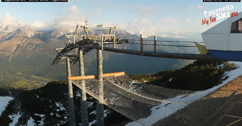 Webcam Paganella Ski – Andalo – Fai della Paganella - Cableway Doss Pelà