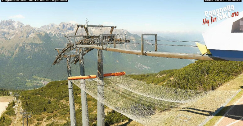 Webcam Paganella Ski – Andalo – Fai della Paganella - Cableway Doss Pelà
