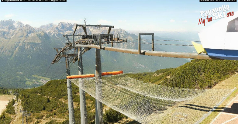 Webcam Paganella Ski – Andalo – Fai della Paganella - Cableway Doss Pelà