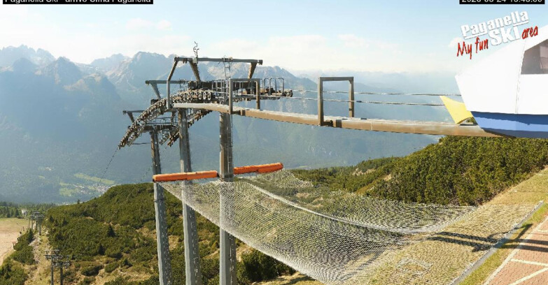 Webcam Paganella Ski – Andalo – Fai della Paganella - Cableway Doss Pelà