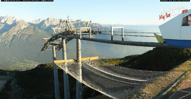 Webcam Paganella Ski – Andalo – Fai della Paganella - Cableway Doss Pelà