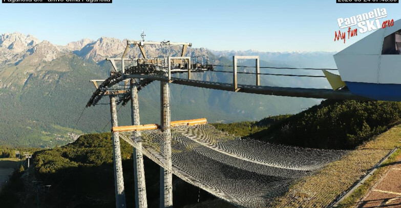 Webcam Paganella Ski – Andalo – Fai della Paganella - Cableway Doss Pelà