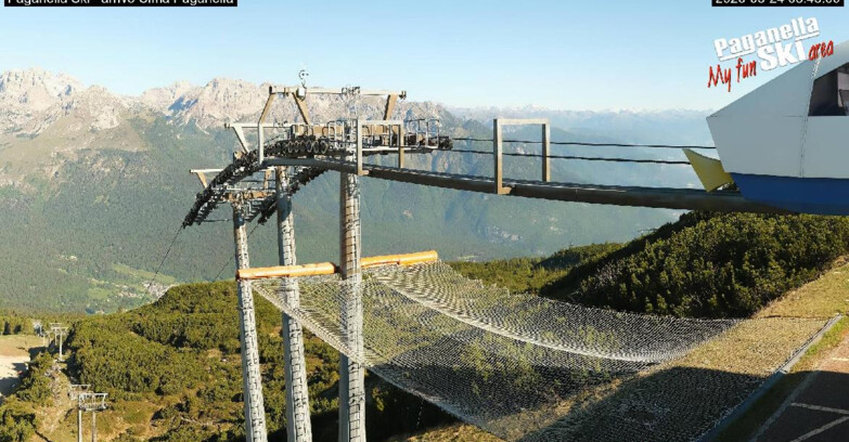 Webcam Paganella Ski – Andalo – Fai della Paganella - Cableway Doss Pelà