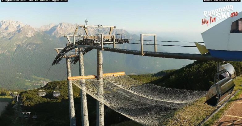 Webcam Paganella Ski – Andalo – Fai della Paganella - Cableway Doss Pelà